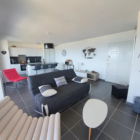 Myrtes- Climatisation- Vue Mer - Plage A Pieds Apartamento *